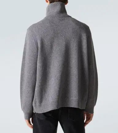 Frame Wool and cotton half-zip sweater | Thumbnail 3 Frame Wool and cotton half-zip sweater | Thumbnail 3