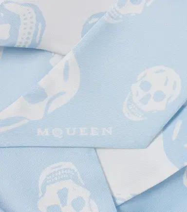 Alexander McQueen Skull silk scarf | Thumbnail 3