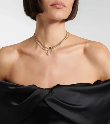 Alexander McQueen Skull embellished necklace | Thumbnail 5 Alexander McQueen Skull embellished necklace | Thumbnail 5