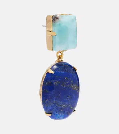 Jennifer Behr Xiomara gold-plated drop earrings | Thumbnail 2 Jennifer Behr Xiomara gold-plated drop earrings | Thumbnail 2
