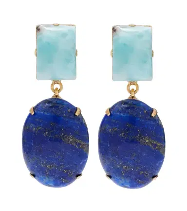 Jennifer Behr Xiomara gold-plated drop earrings | Thumbnail 1 Jennifer Behr Xiomara gold-plated drop earrings | Thumbnail 1