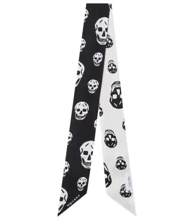 Alexander McQueen Skull silk scarf | Thumbnail 1