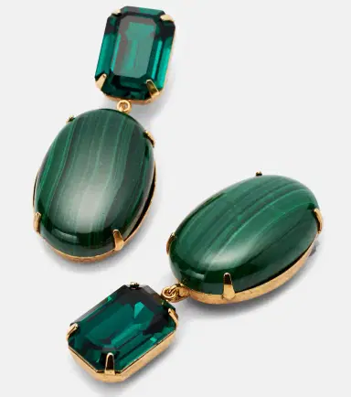 Jennifer Behr Xiomara 18kt gold-plated drop earrings | Thumbnail 2 Jennifer Behr Xiomara 18kt gold-plated drop earrings | Thumbnail 2
