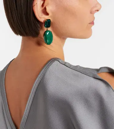 Jennifer Behr Xiomara 18kt gold-plated drop earrings | Thumbnail 6 Jennifer Behr Xiomara 18kt gold-plated drop earrings | Thumbnail 6
