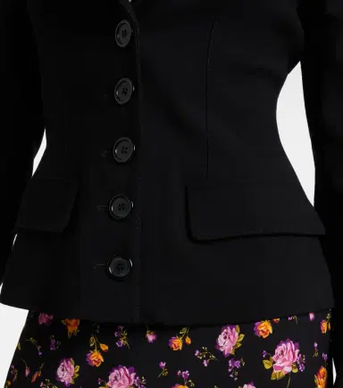 Dolce & Gabbana Wool-blend canvas jacket | Thumbnail 3