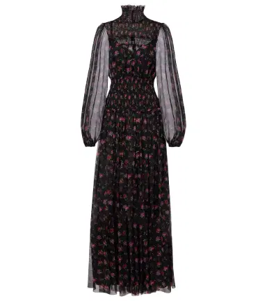 Dolce & Gabbana Floral silk chiffon maxi dress | Thumbnail 1 Dolce & Gabbana Floral silk chiffon maxi dress | Thumbnail 1