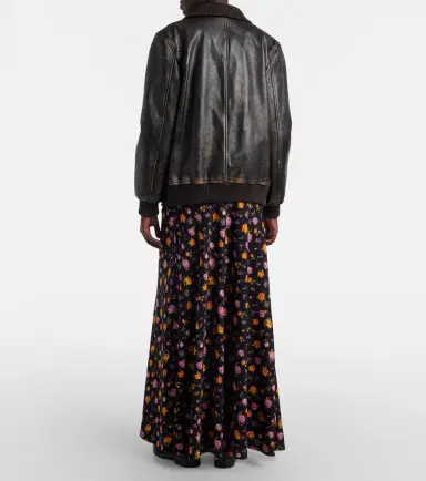 Dolce & Gabbana Floral silk-blend charmeuse maxi skirt | Thumbnail 2 Dolce & Gabbana Floral silk-blend charmeuse maxi skirt | Thumbnail 2