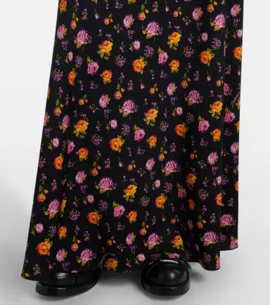 Dolce & Gabbana Floral silk-blend charmeuse maxi skirt | Thumbnail 6 Dolce & Gabbana Floral silk-blend charmeuse maxi skirt | Thumbnail 6