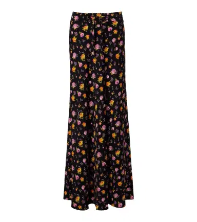 Dolce & Gabbana Floral silk-blend charmeuse maxi skirt | Thumbnail 1 Dolce & Gabbana Floral silk-blend charmeuse maxi skirt | Thumbnail 1