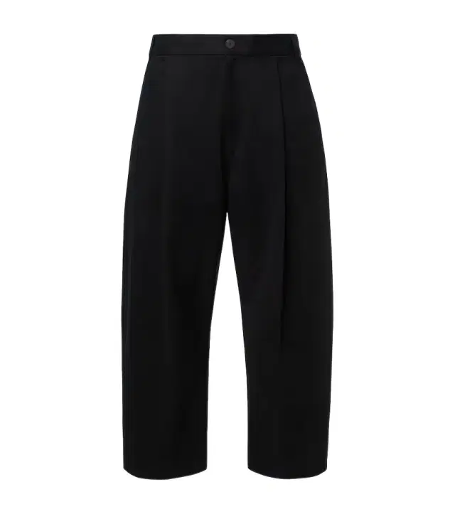 Studio Nicholson Sorte cotton twill barrel-leg pants