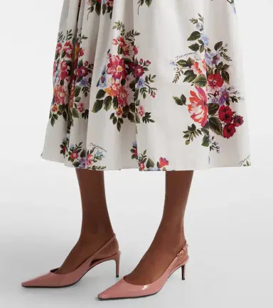 Dolce & Gabbana Floral cotton bustier dress | Thumbnail 2 Dolce & Gabbana Floral cotton bustier dress | Thumbnail 2