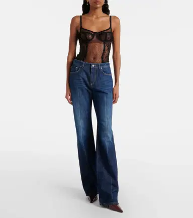 Dolce & Gabbana Mid-rise flared jeans | Thumbnail 7