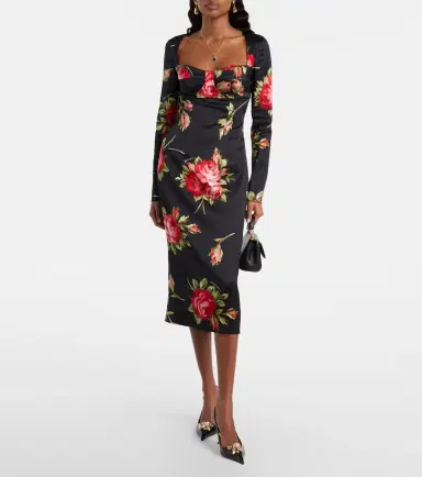 Dolce & Gabbana Floral dress | Thumbnail 2 Dolce & Gabbana Floral dress | Thumbnail 2