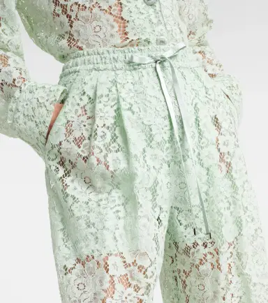 Dolce & Gabbana Lace wide-leg pants | Thumbnail 3 Dolce & Gabbana Lace wide-leg pants | Thumbnail 3