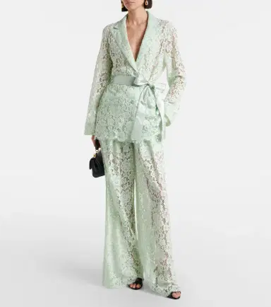 Dolce & Gabbana Lace wide-leg pants | Thumbnail 5 Dolce & Gabbana Lace wide-leg pants | Thumbnail 5