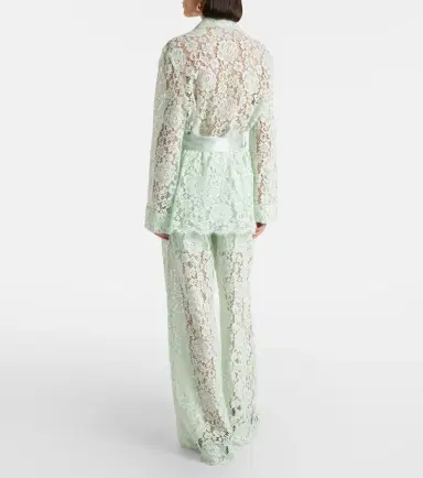 Dolce & Gabbana Lace wide-leg pants | Thumbnail 6 Dolce & Gabbana Lace wide-leg pants | Thumbnail 6