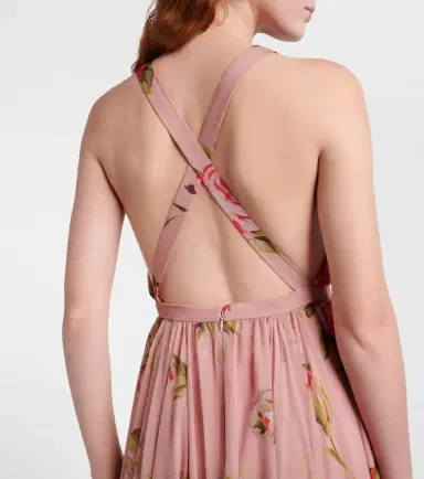 Dolce & Gabbana Floral silk chiffon gown | Thumbnail 5 Dolce & Gabbana Floral silk chiffon gown | Thumbnail 5