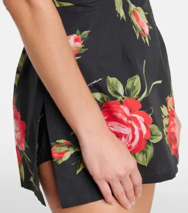 Dolce & Gabbana Floral cotton minidress | Thumbnail 2 Dolce & Gabbana Floral cotton minidress | Thumbnail 2