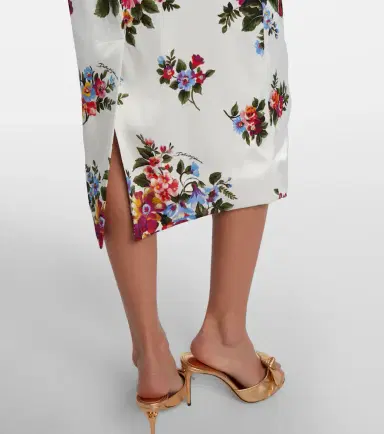 Dolce & Gabbana Floral midi dress | Thumbnail 5 Dolce & Gabbana Floral midi dress | Thumbnail 5