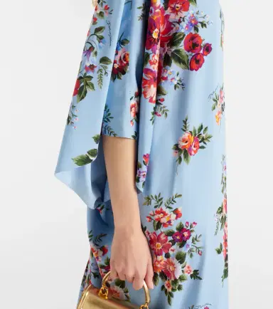 Dolce & Gabbana Floral silk-blend kaftan | Thumbnail 6 Dolce & Gabbana Floral silk-blend kaftan | Thumbnail 6