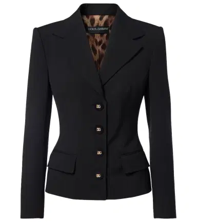 Dolce & Gabbana DG wool-blend blazer | Thumbnail 1 Dolce & Gabbana DG wool-blend blazer | Thumbnail 1