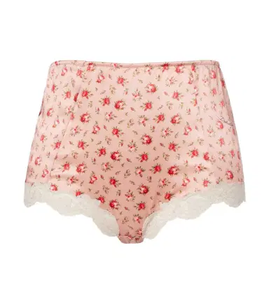 Dolce & Gabbana Floral silk and cotton-blend briefs | Thumbnail 1 Dolce & Gabbana Floral silk and cotton-blend briefs | Thumbnail 1