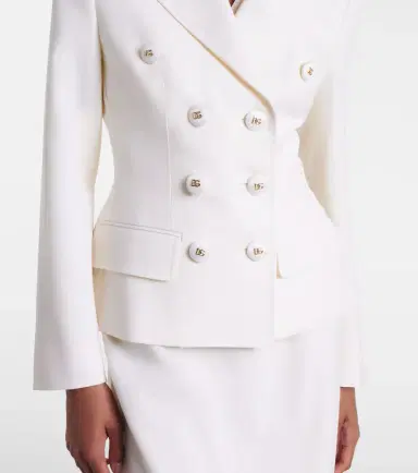 Dolce & Gabbana Double-breasted wool-blend blazer | Thumbnail 6