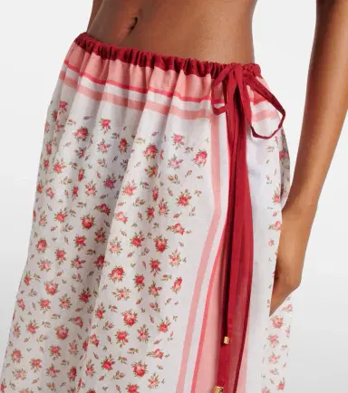 Dolce & Gabbana Floral cotton beach cover-up | Thumbnail 2