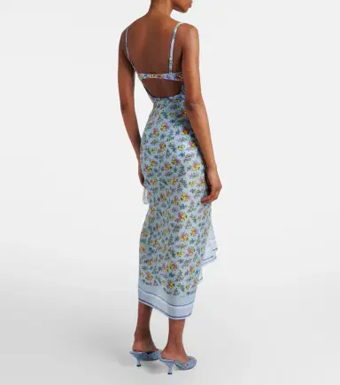 Dolce & Gabbana Floral cotton beach cover-up | Thumbnail 2