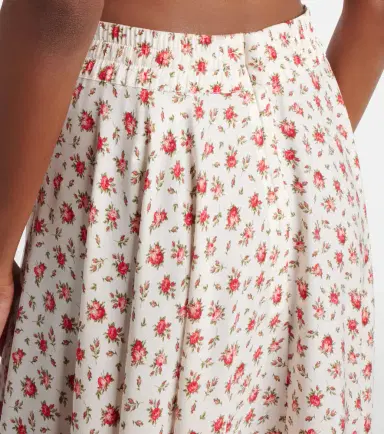 Dolce & Gabbana Floral silk-blend midi skirt | Thumbnail 3 Dolce & Gabbana Floral silk-blend midi skirt | Thumbnail 3