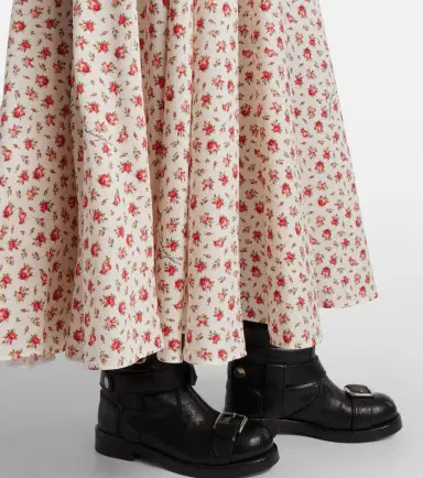 Dolce & Gabbana Floral silk-blend midi skirt | Thumbnail 5 Dolce & Gabbana Floral silk-blend midi skirt | Thumbnail 5