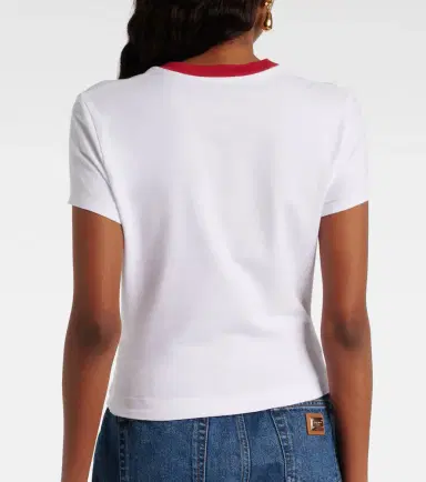 Dolce & Gabbana Printed cotton-blend jersey T-shirt | Thumbnail 5