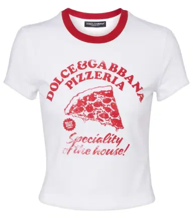 Dolce & Gabbana Printed cotton-blend jersey T-shirt | Thumbnail 1