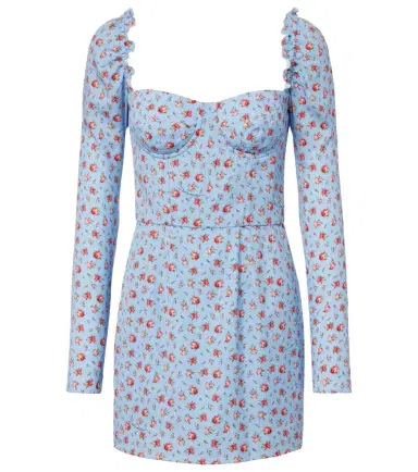Dolce & Gabbana Floral silk-blend minidress | Thumbnail 1 Dolce & Gabbana Floral silk-blend minidress | Thumbnail 1