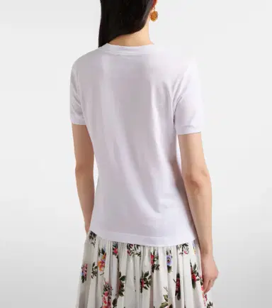 Dolce & Gabbana Printed cotton jersey T-shirt | Thumbnail 3