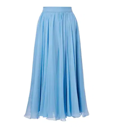 Dolce & Gabbana Silk chiffon midi skirt | Thumbnail 1