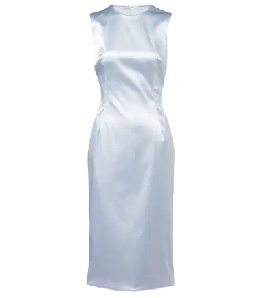Dolce & Gabbana Satin midi dress | Thumbnail 1 Dolce & Gabbana Satin midi dress | Thumbnail 1