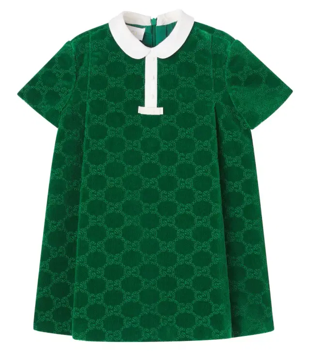 Baby GG broderie anglaise cotton dress
