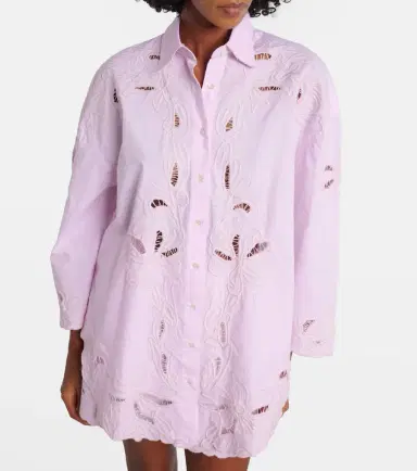 Juliet Dunn Oversized cotton top | Thumbnail 2