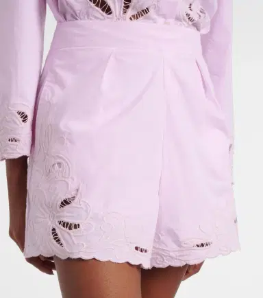 JULIET DUNN High-rise cotton wide-leg shorts | Thumbnail 3 JULIET DUNN High-rise cotton wide-leg shorts | Thumbnail 3