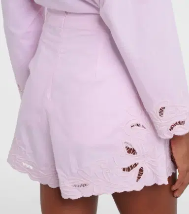 JULIET DUNN High-rise cotton wide-leg shorts | Thumbnail 4 JULIET DUNN High-rise cotton wide-leg shorts | Thumbnail 4