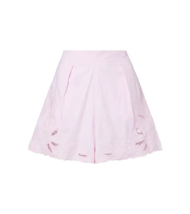 Juliet Dunn High-rise cotton wide-leg shorts