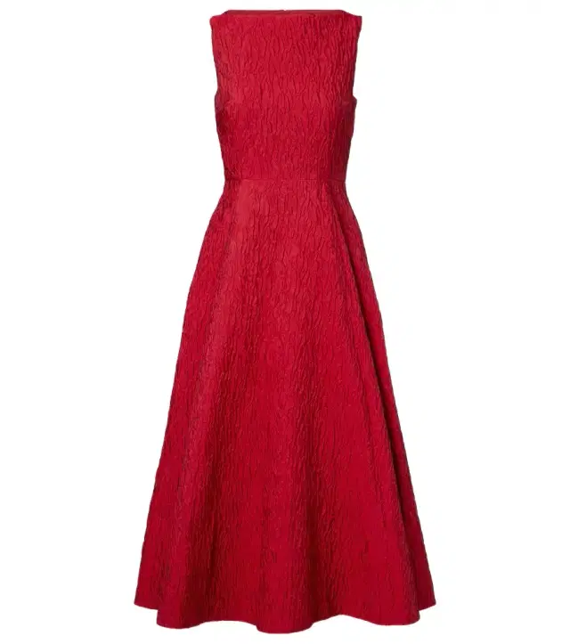 Tera cloqué midi dress