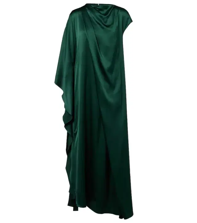Hiba silk satin gown