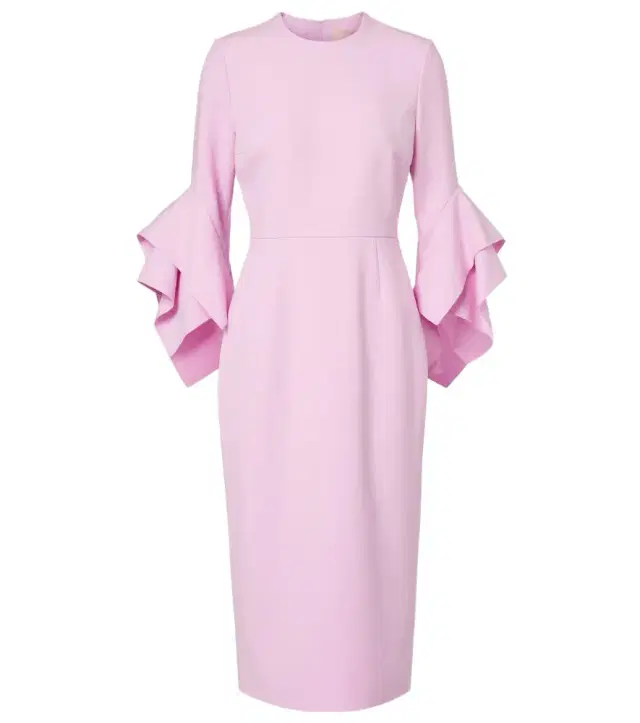 Roksanda Ruffled midi dress