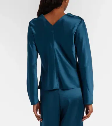 LESET Barb satin top | Thumbnail 2