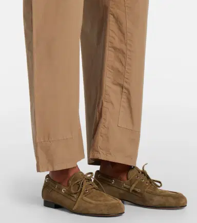 Leset Kyoto cotton wide-leg pants | Thumbnail 2