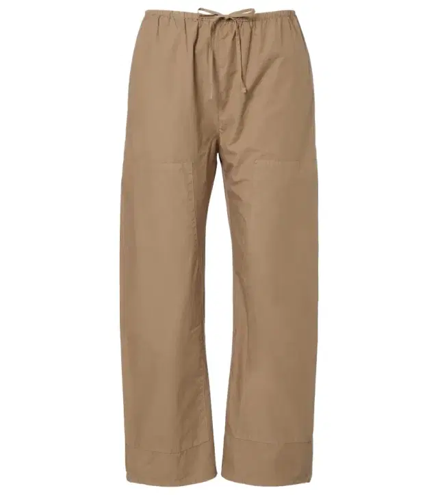 Kyoto cotton wide-leg pants
