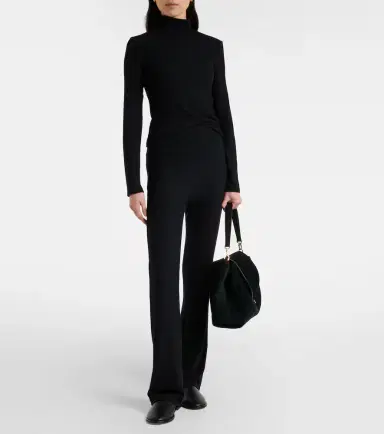 Leset Lauren high-rise straight pants | Thumbnail 4