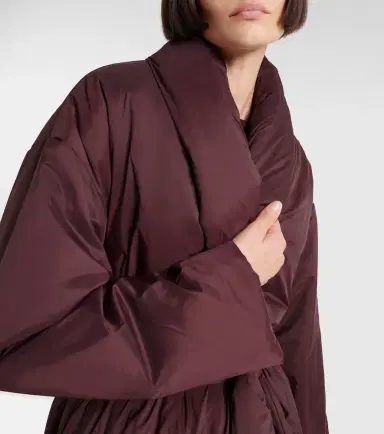 LESET Bo belted taffeta puffer coat | Thumbnail 3